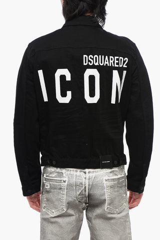 ICON Denim Jacket with Rear Print