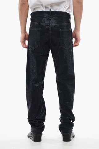 Jeans Dark Washed 642 Con Strass Allover 20 cm