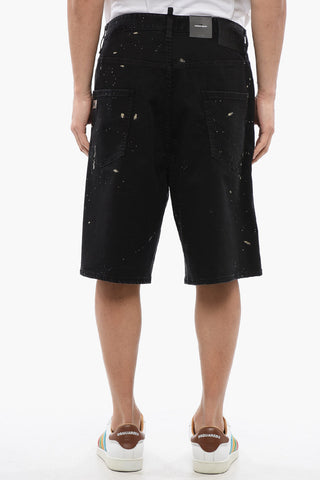 Studded Paint Effect SURFER Shorts
