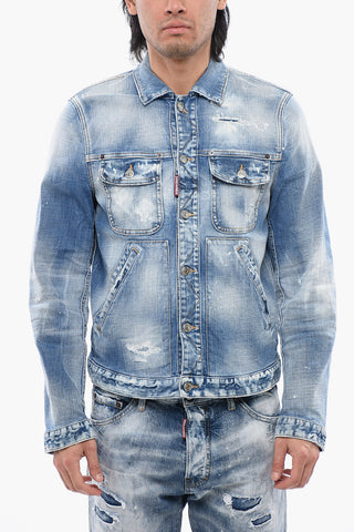 ICON Distressed Denim Jacket