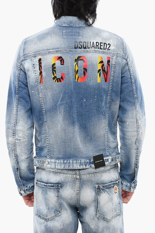 ICON Distressed Denim Jacket
