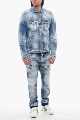ICON Distressed Denim Jacket