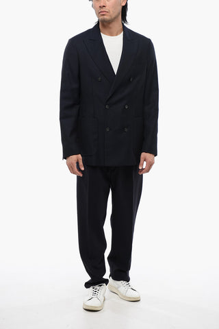 Double-Breasted Blazer CIRO with Peak Lapel