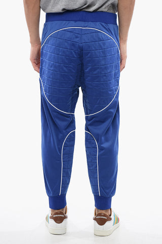 Joggers Relax Fit Con Dettaglio Trapuntato