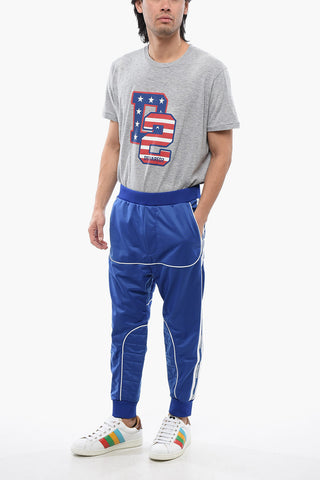 Joggers Relax Fit Con Dettaglio Trapuntato