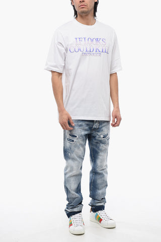 T-shirt Skater Fit COULD KILL Stampata