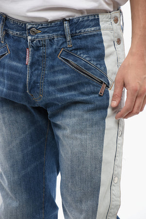 Jeans Cool Guy STRIPPER with Side Buttons 18 cm