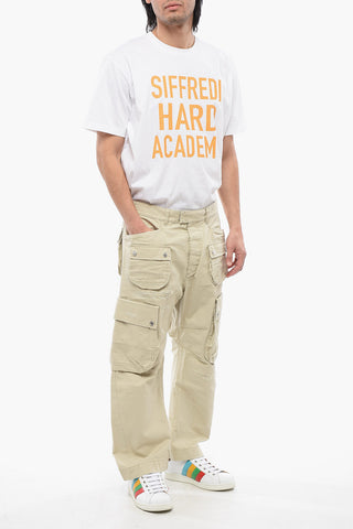 Pantaloni MULTIPOCKETS Cargo Con Effetto Distressed