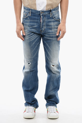 Slim Fit Jeans ROADIE Embroidered with Distressed Effect