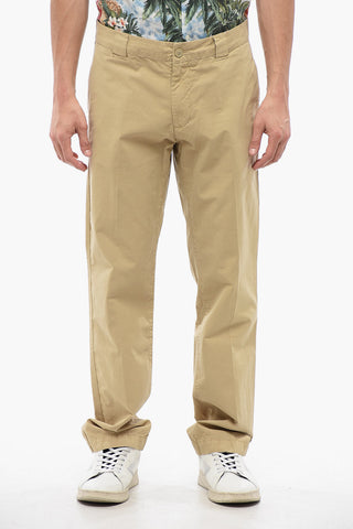 Pantaloni Chino A Vita Alta