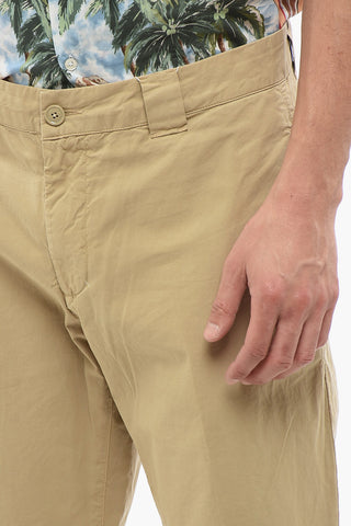 High-Rise Chino Pants