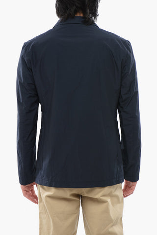 Blazer Monopetto Con Tasche A Toppa