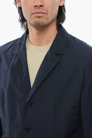 Blazer Monopetto Con Tasche A Toppa
