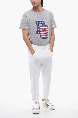 Joggers In Cotone Garzato Relax Fit