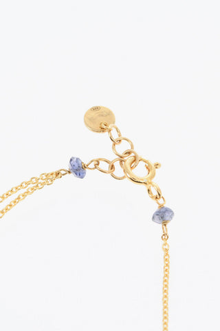 Golden Effect Bracelet with Beads