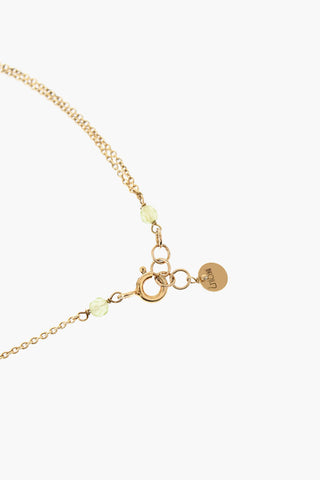 Bracciale in Metallo Effetto Dorato con Charm Stella e Perline