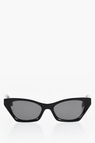 Solid Color DIOR MIDNIGHT B1I Cat-Eye Sunglasses