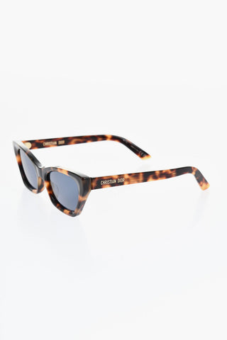 Tortoiseshell DIOR MIDNIGHT B1I Sunglasses with Coloured Lenses