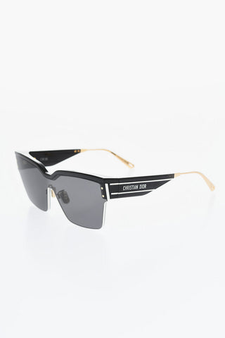 Solid Color DIORCLUB M4U Sunglasses with Golden Details