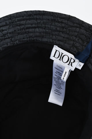 Technical Jacquard Bucket Hat with Dior Oblique Motif