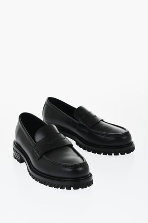 Mokassins MILITARY aus Leder