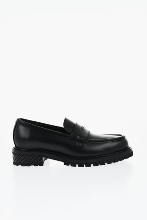Mokassins MILITARY aus Leder