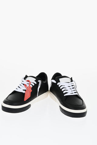 Sneakers Low-Top VULCANIZED In Pelle Con Logo Ricamato