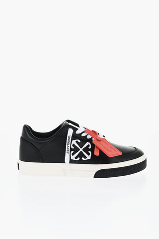Sneakers Low-Top VULCANIZED In Pelle Con Logo Ricamato