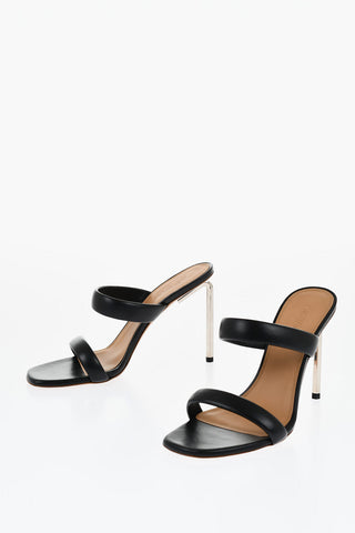 Leather ALLEN Sandals With Heel 11 cm