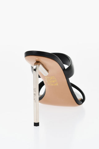 Leather ALLEN Sandals With Heel 11 cm