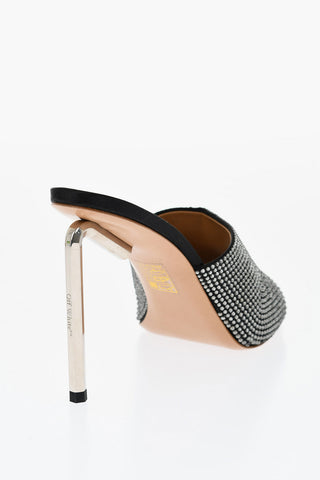 Sabot Open-Toe ALLEN Con Strass Tacco 10 cm