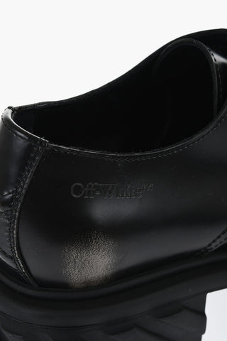 Brushed Leather EXPLORATION Derby With Chunky Sole