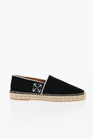 Slip-On ANGLETTE Espadrillas With Embroidered Logo