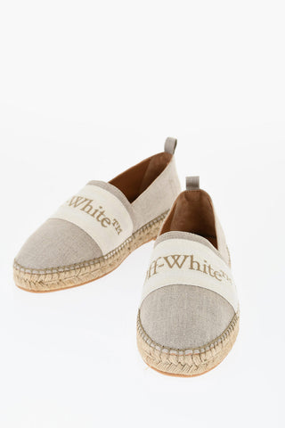 Linen BOOKISH Slip-On Espadrillas
