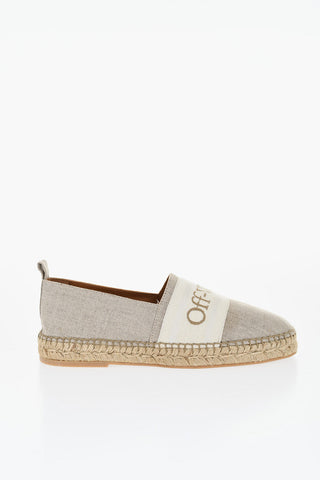 Linen BOOKISH Slip-On Espadrillas