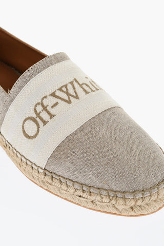 Linen BOOKISH Slip-On Espadrillas