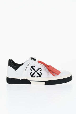 Canvas VULCANIZED Low-Top Sneakers With Embroidered Logo