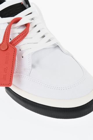 Canvas VULCANIZED Low-Top Sneakers With Embroidered Logo