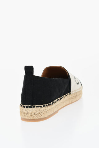 Linen BOOKISH Slip-On Espadrillas