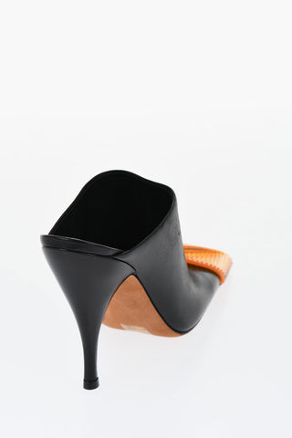 Sabot In Pelle LUNAR Con Dettaglio Statement Tacco 11 cm