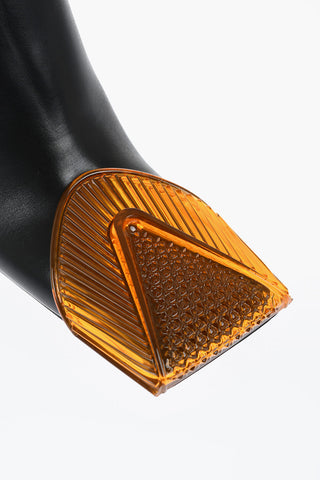 Sabot In Pelle LUNAR Con Dettaglio Statement Tacco 11 cm