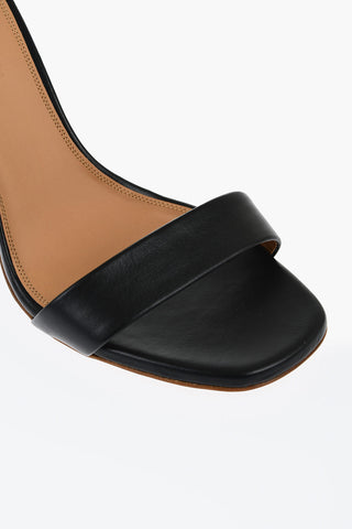 Sandali In Pelle JUG Con Zeppa 9 cm