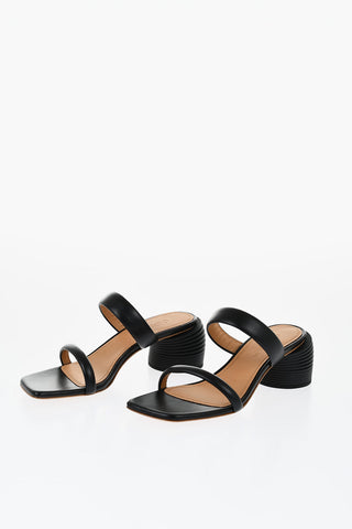 Sandali In Pelle SPRING Tacco Statement 6 cm