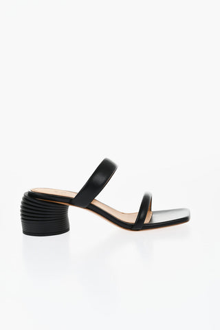 Sandali In Pelle SPRING Tacco Statement 6 cm