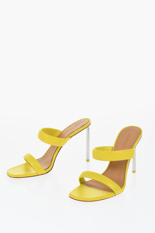 Leather ALLEN Sandals With Heel 11 cm