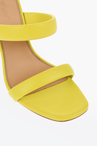 Leather ALLEN Sandals With Heel 11 cm