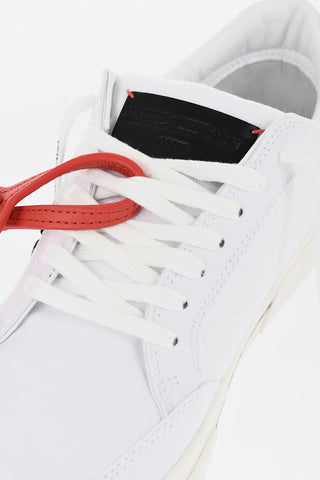 Canvas VULCANIZED Low-Top Sneakers With Embroidered Logo