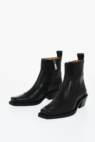 Stivaletti Cropped COWBOY In Pelle