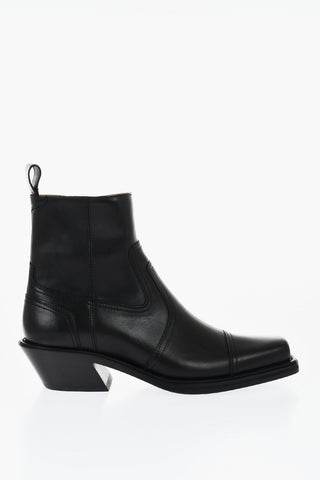 Stivaletti Cropped COWBOY In Pelle