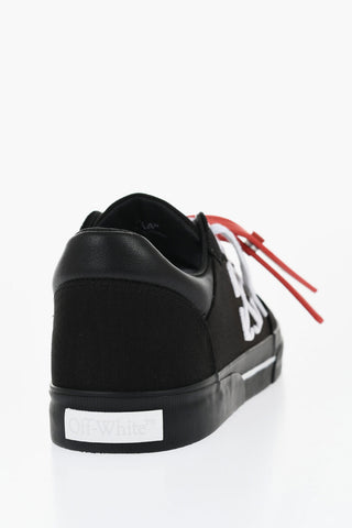 Canvas VULCANIZED Low-Top Sneakers With Embroidered Logo